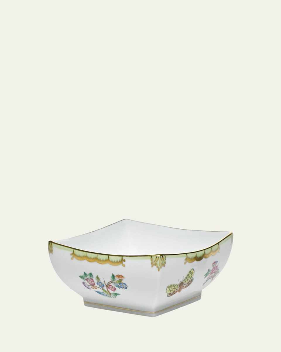 Queen Victoria Small Square Bowl